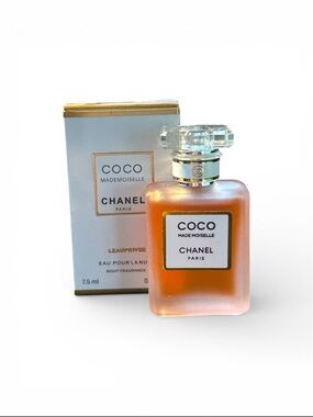CHANEL Coco Mademoiselle Perfume - Amber Pink Glass Bottle